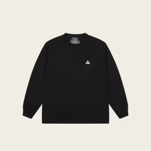 SOFAR Longsleeve Black front view on hanger