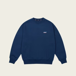 Basically A Crew Navy sweatshirt Palace Skateboards