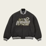 Palace Muay Jacket Black front view featuring premium streetwear design and relaxed fit