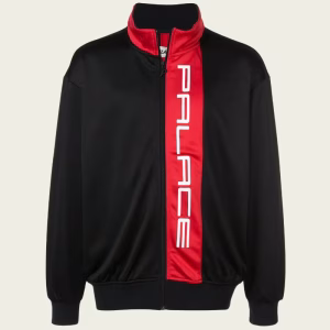 Front view of the PALACE RITUAL LOGO-PRINT TRACK JACKET