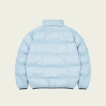 Palace Puffer Jacket Sky back view stylish sky blue streetwear puffer jacket with premium construction