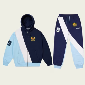 Palace Established Zip Tracksuit Navy – Front View