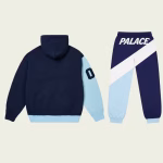 Palace Established Zip Tracksuit Navy – Back View