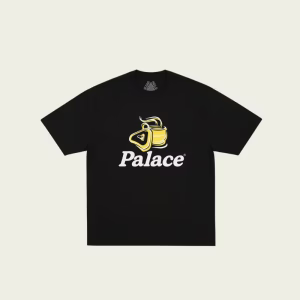 Palace Men’s Palachino T-Shirt Black displayed on a mannequin.