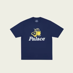 Palace Men’s Palachino T-Shirt Navy - Front View