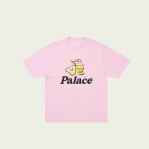 Palace Men’s Palachino T-Shirt Sweet Pink Front View