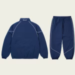Palace Men’s Pro Team Piped Shell Tracksuit Navy back view