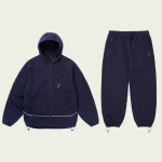 Palace Men's Sporty Zip Tracksuit Deep Sea Blue front view