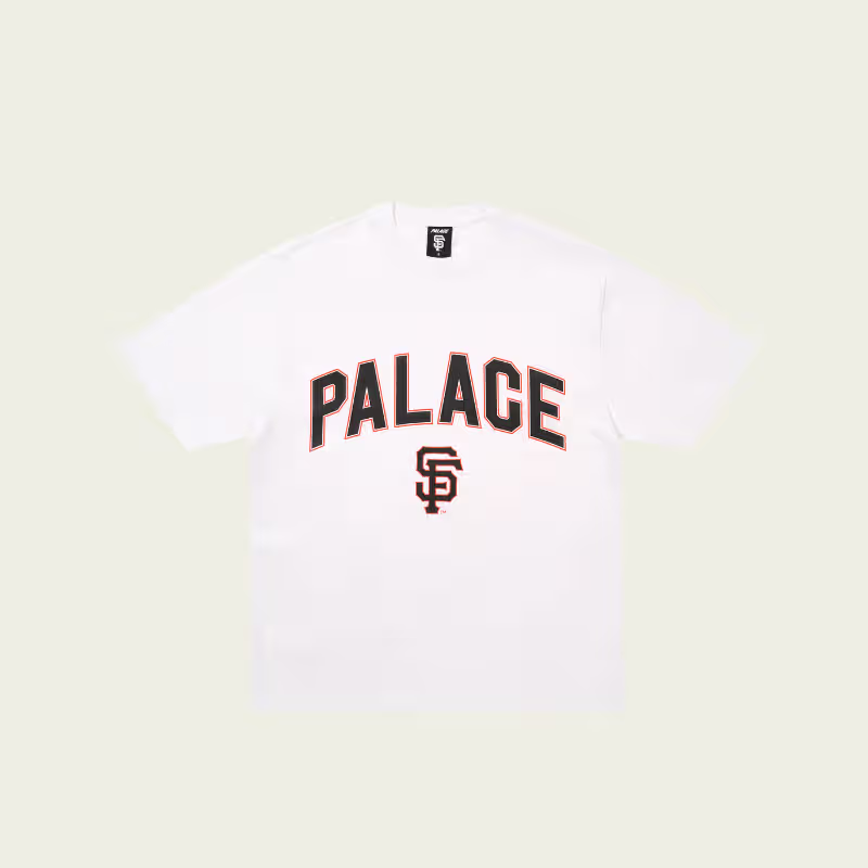 Palace San Francisco Giants T-Shirt White Front Palace San Francisco Giants T-Shirt White front view