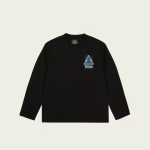 Lock in Longsleeve Black - Front View