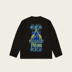 Lock in Longsleeve Black - Back View