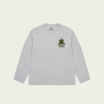 Lock in Longsleeve Grey Marl front view