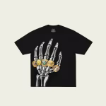 Mechanical Champion T-Shirt Black front view by Palace Skatesboard premium streetwear tee