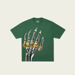 Mechanical Champion T-Shirt Green front view by Palace Skatesboard premium streetwear tee
