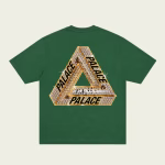 Mechanical Champion T-Shirt Green back design by Palace Skatesboard streetwear t-shirt