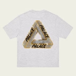 Mechanical Champion T-Shirt Grey Marl back view by Palace Skateboards
