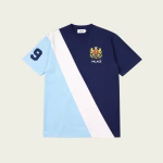 Palace Established T-Shirt Navy front view with clean logo detail and premium streetwear fit
