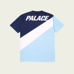 Palace Established T-Shirt Navy back view showing authentic Palace streetwear design