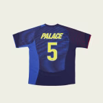 Back view of the PALACE PRO TEAM JERSEY NAVY showing the full design