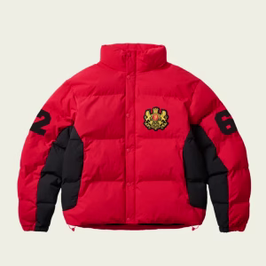 Palace Established Puffa Red front view