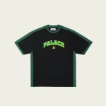 Palace Flag T-Shirt Black front view with premium streetwear design and comfortable everyday fit