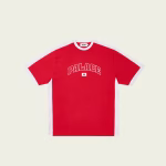 Palace Flag T-Shirt Red front view premium streetwear graphic tee