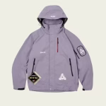 Palace Gore Tex Jacket Purple front view