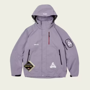 Palace Gore Tex Jacket Purple front view