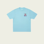 Palace King Tri T-Shirt Sky Blue front view