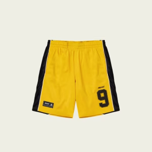 Palace Nein Mesh Short Yellow front view