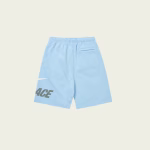 Palace Nike Font Sweat Short Sky Blue – Back View
