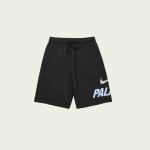 Palace Nike Sweat Short Black - Front View