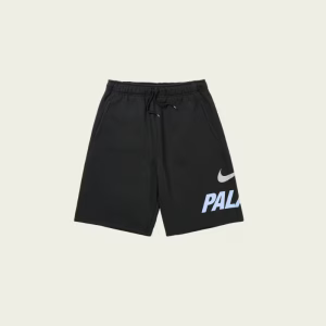 Palace Nike Sweat Short Black - Front View