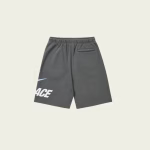 Back view of Palace Nike Sweat Short Charcoal