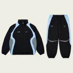 Palace Nike Tracksuit Black front view