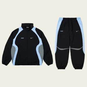 Palace Nike Tracksuit Black front view