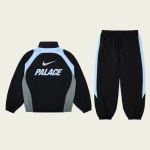 Palace Nike Tracksuit Black back view