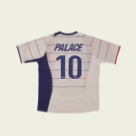 Palace Pro Team Jersey Grey back view with logo and details.