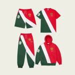 Palace Tricolor Sportswear Collection front view showing bold design