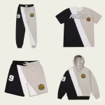 Front view of the Palace Tricolor Sportswear Collection Grey