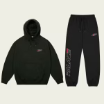 Performance Tracksuit Black front view, Palace Skateboards