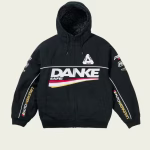 Palace Danke Jacket Black front view