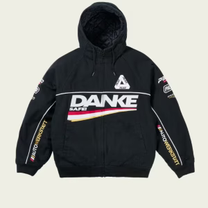 Palace Danke Jacket Black front view