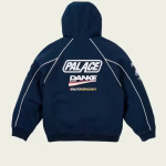 Palace Danke Jacket Navy back view