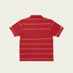Palace Golf Polo Red T-shirt back view – durable streetwear polo shirt