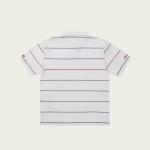 Palace Golf Polo White T-shirt back view with premium streetwear detailing
