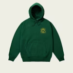Palace Paltruvian Tri Hoodie Racey Green front view with premium streetwear fit