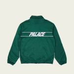 Palace Relax Jacket Green back view