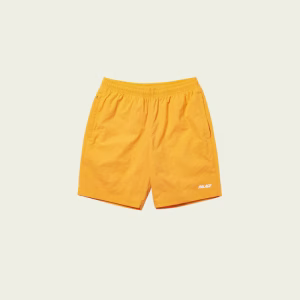 Palace shorts orange front view