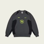 palace nike total p90 sweatshirts grey front view